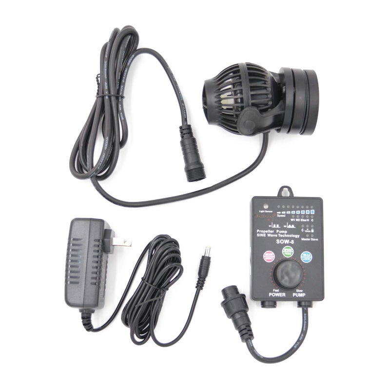 Jebao SOW Wave Maker Flow Pump with Controller for Marine Reef Aquarium (SOW-8) - Image 1